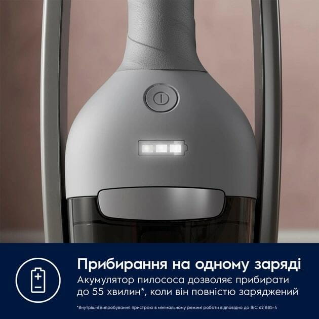 Акумуляторний пилосос Electrolux ES62CB25UG