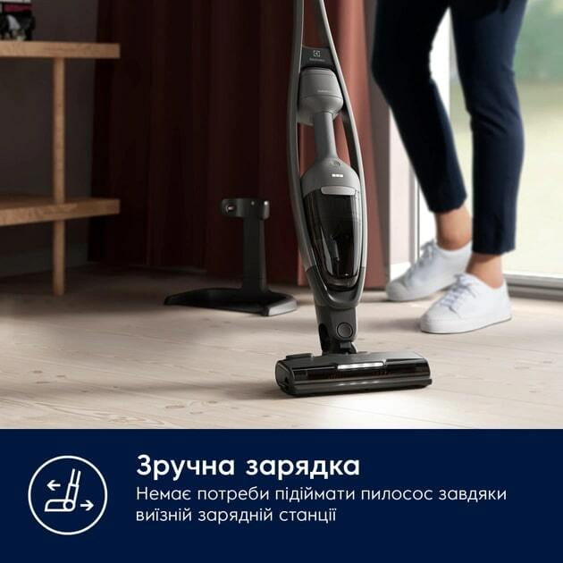 Акумуляторний пилосос Electrolux ES62CB25UG