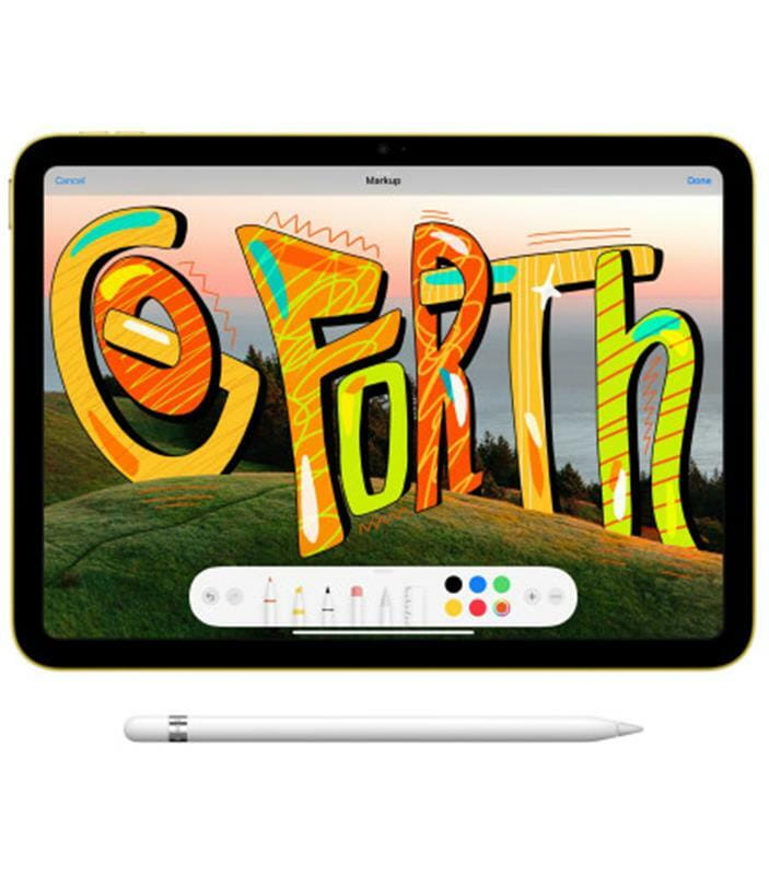 Планшет Apple A2757 iPad 10.9 (2022) Wi-Fi 5G 256GB Yellow (MQ6V3RK/A)