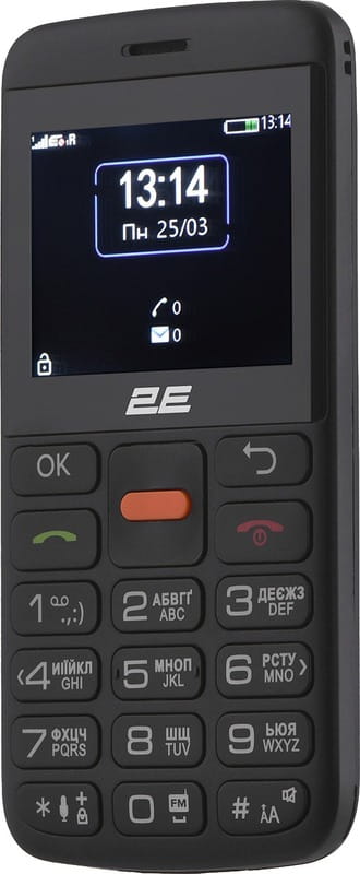 Мобильный телефон 2E T180 Max Dual Sim Black (688130251051)