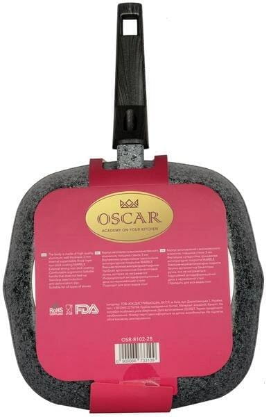 Сковорода гриль Oscar Master 28 см (OSR-8102-28)