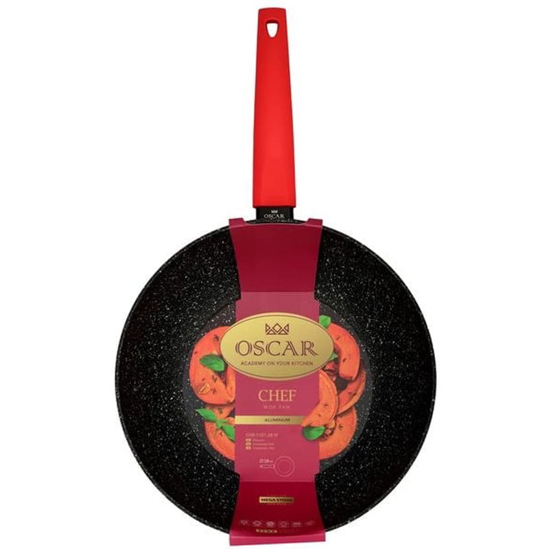 Сковорода WOK Oscar Chef 28 см (OSR-1101-28 w)