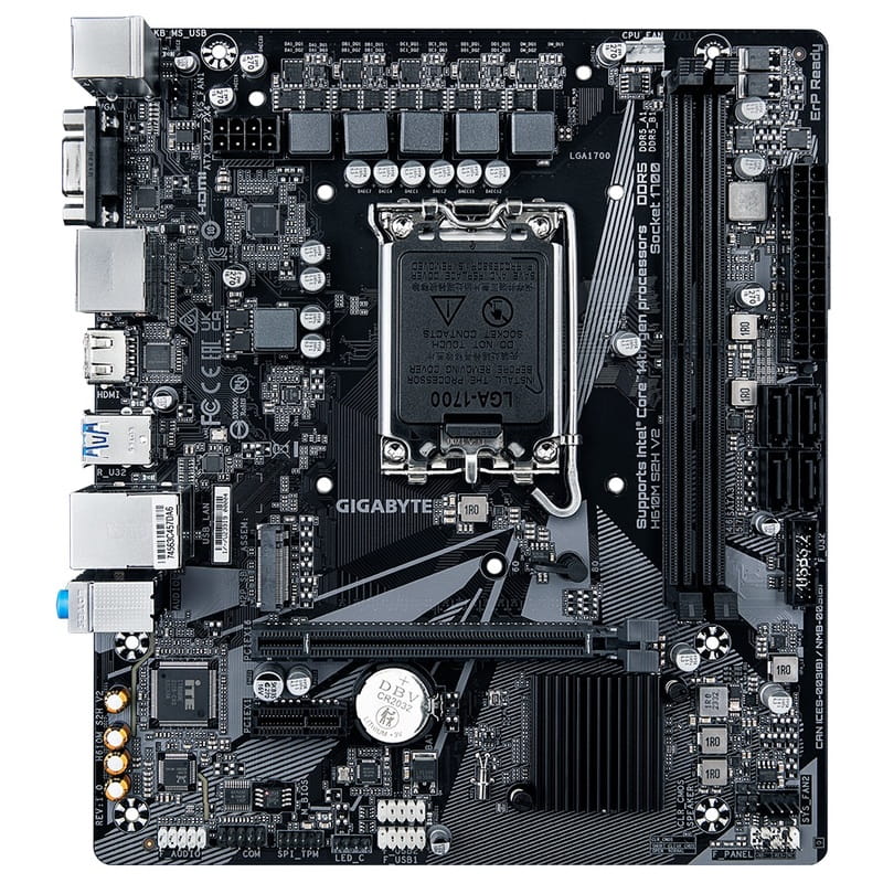 Материнская плата Gigabyte H610M S2H V2 Socket 1700