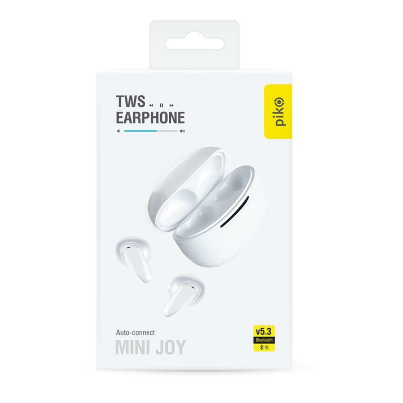 Bluetooth-гарнитура Piko TWS-MiniJoy White (1283126583421)