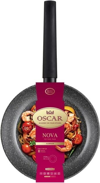 Сковорода глубокая Oscar Nova 24 см (OSR-1109-24)