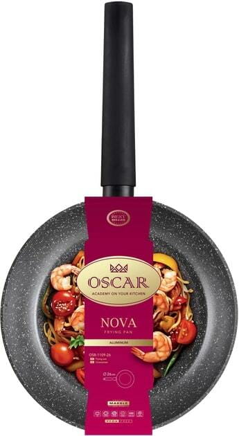Сковорода глибока Oscar Nova 26 см (OSR-1109-26)