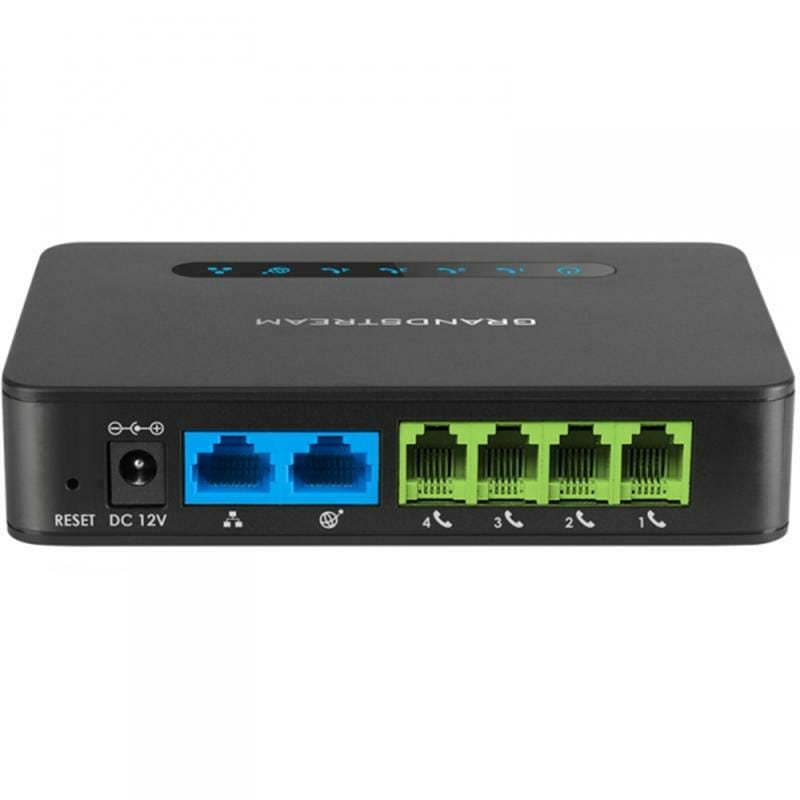 VoIP-Шлюз Grandstream HandyTone HT814, 4 FXS port, Gigabit NAT router, 1LAN, 1WAN