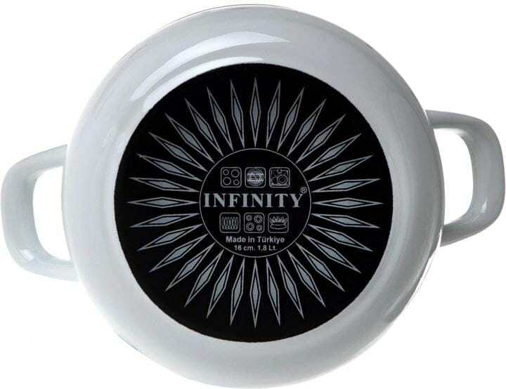 Каструля з кришкою Infinity SD-1620 Feather 22 см 4.8 л (6873774)