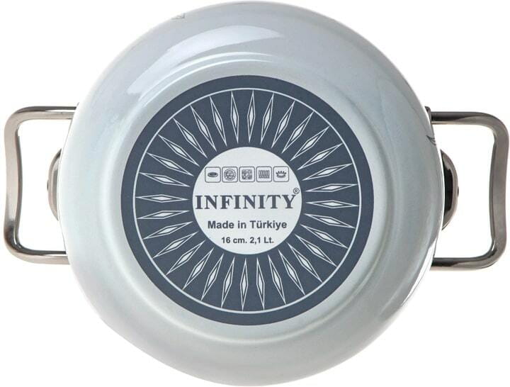 Каструля з кришкою Infinity SD-1623 Leaves 16 см 2.1 л (6873733)
