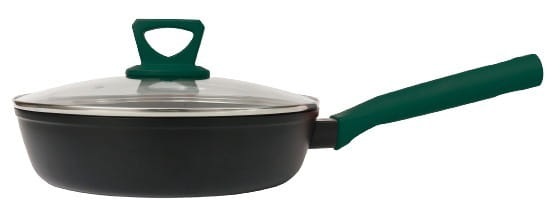 Сковорода з кришкою Ringel Herbal 22 см (RG-1101-22/h/L)