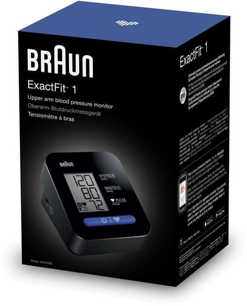 Тонометр Braun BPM  ExactFit 1 BUA5000EUV1AM All Black