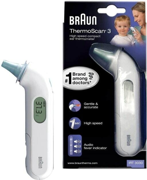 Термометр Braun IRT3030 Thermoscan 3