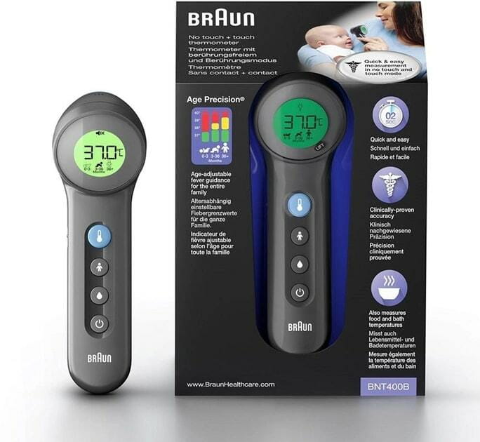 Термометр Braun BNT400 Black