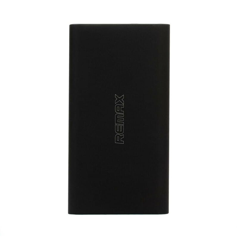 Універсальна мобільна батарея Remax Vanguard 10000mAh чорна (6954851271659)