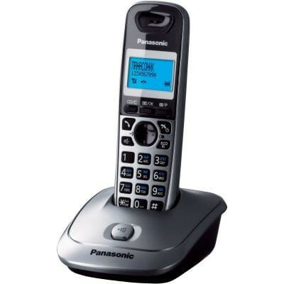 Радиотелефон DECT Panasonic KX-TG2511UAM Metalic