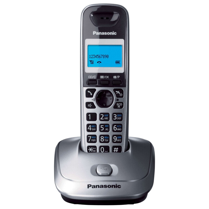 Радіотелефон DECT Panasonic KX-TG2511UAM Metalic