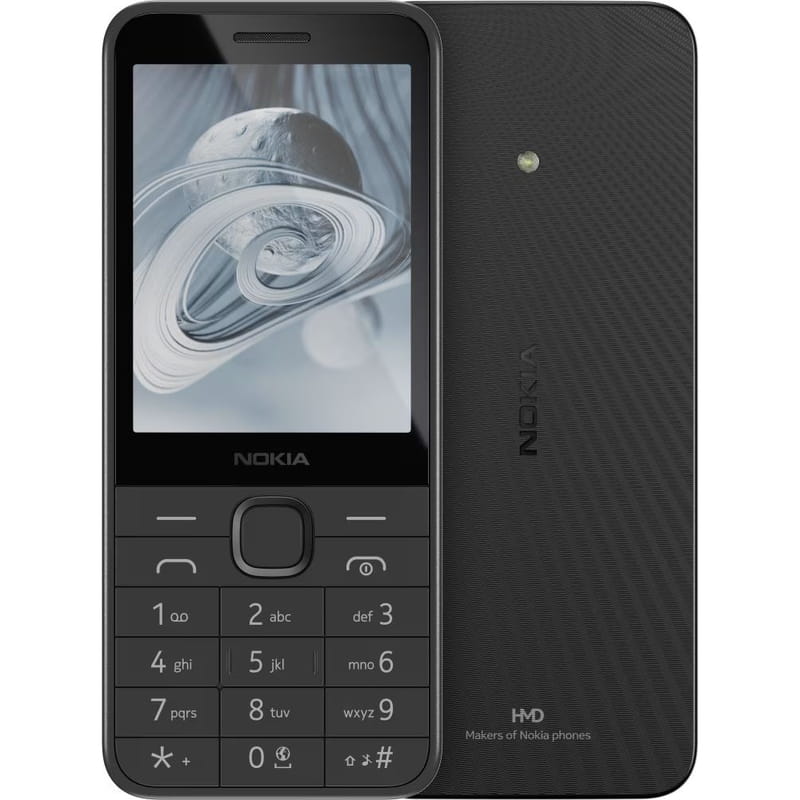 Мобiльний телефон Nokia 215 4G 2024 Dual Sim Black