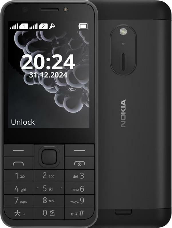 Мобильный телефон Nokia 230 2024 Dual Sim Black