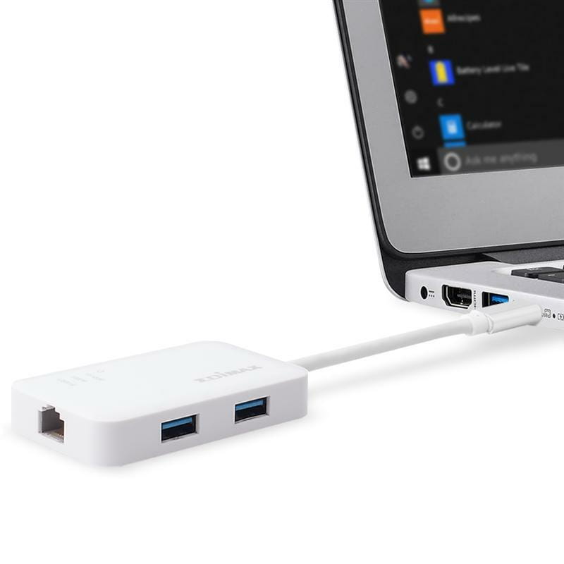 Сетевой адаптер Edimax EU-4308 USB-C (1xGE, 3xUSB 3.0)