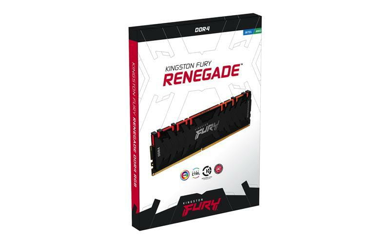 Модуль памяти DDR4 4x8GB/3600 Kingston Fury Renegade RGB (KF436C16RBAK4/32)