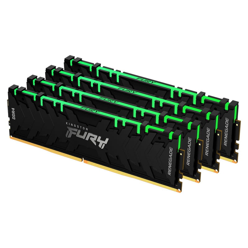 Модуль памяти DDR4 4x8GB/3600 Kingston Fury Renegade RGB (KF436C16RBAK4/32)