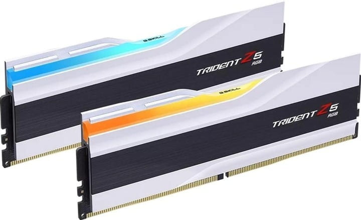 Модуль памяти DDR5 2x32GB/6400 G.Skill Trident Z5 RGB White (F5-6400J3239G32GX2-TZ5RW)
