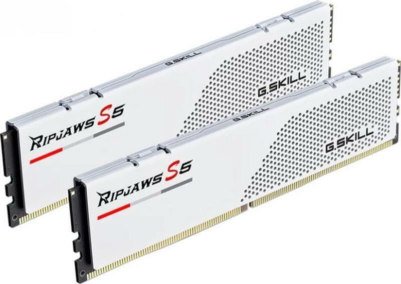 Модуль памяти DDR5 2x16GB/5200 G.Skill Ripjaws S5 White (F5-5200J4040A16GX2-RS5W)