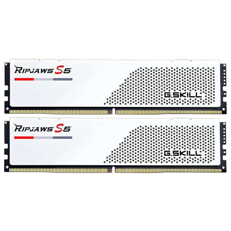 Модуль памяти DDR5 2x16GB/5600 G.Skill Ripjaws S5 White (F5-5600J3036D16GX2-RS5W)