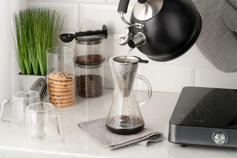 Кемекс для заваривания кофе с фильтром ARDESTO Black Mars 600 мл (AR0706CM)