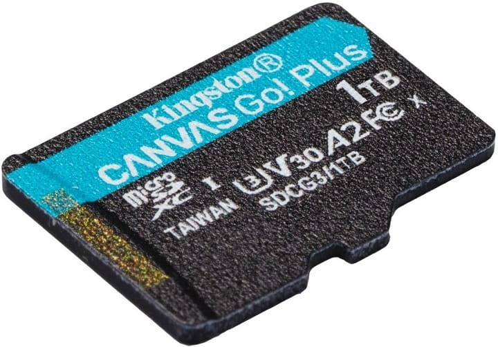 Карта памяти MicroSDXC 1TB UHS-I/U3 Class 10 Kingston Canvas Go! Plus R170/W90MB/s (SDCG3/1TBSP)