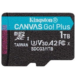 Карта памяти MicroSDXC 1TB UHS-I/U3 Class 10 Kingston Canvas Go! Plus R170/W90MB/s (SDCG3/1TBSP)