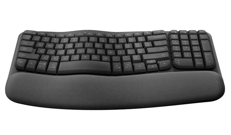 Клавиатура беспроводная Logitech Wave Keys Wireless Graphite (920-012304)