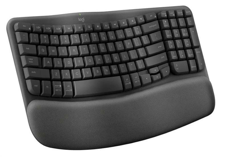 Клавiатура бездротова Logitech Wave Keys Wireless Graphite (920-012304)