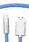 Фото - Кабель Dengos USB - USB Type-C (M/M) 1 м Blue (PLS-TC-NS-BLUE) | click.ua