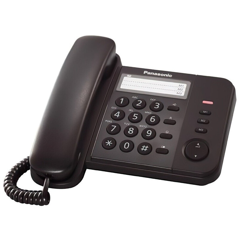 Проводной телефон Panasonic KX-TS2352UAB Black