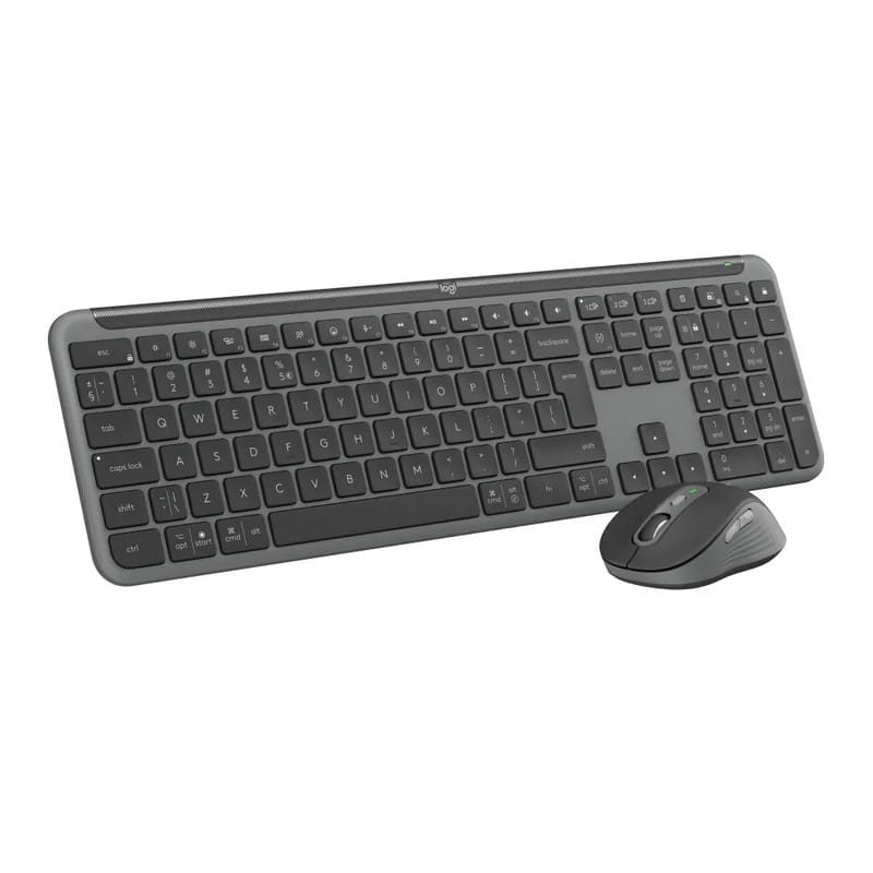 Комплект (клавіатура, миша) бездротовий Logitech Signature Slim Combo MK950 for Business Graphite (920-012508)