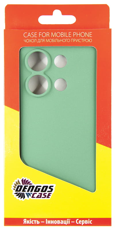 Чeхол-накладка Dengos Soft для Xiaomi Redmi Note 13 4G Mint (DG-TPU-SOFT-54)