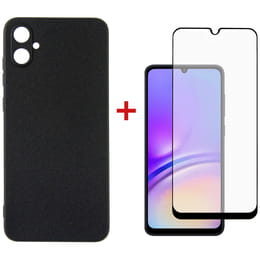 Чохол-накладка Dengos для Samsung Galaxy A05 SM-A055 Black (DG-KM-07) + захисне скло