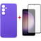Фото - Чохол-накладка Dengos для Samsung Galaxy S23 FE SM-S711 Purple (DG-KM-12) + захисне скло | click.ua