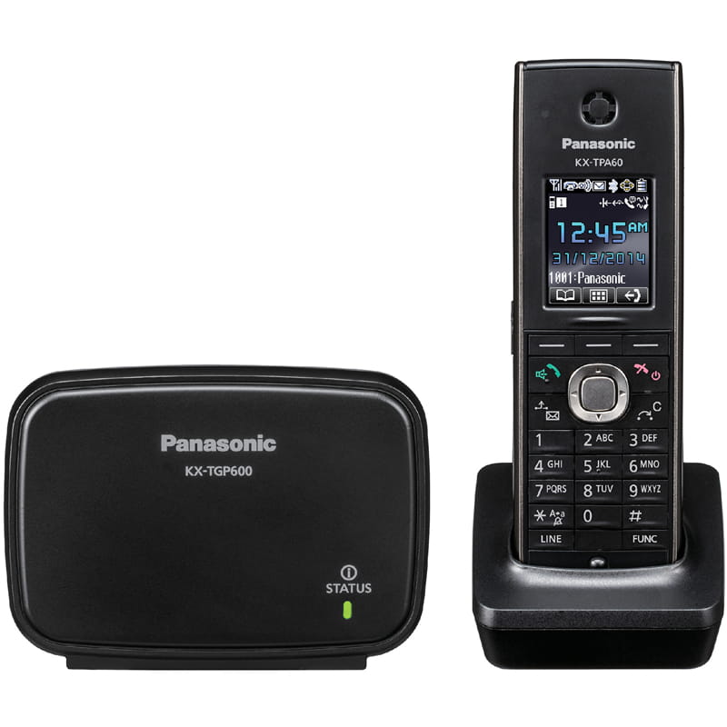 Телефон IP-DECT Panasonic KX-TGP600RUB Black