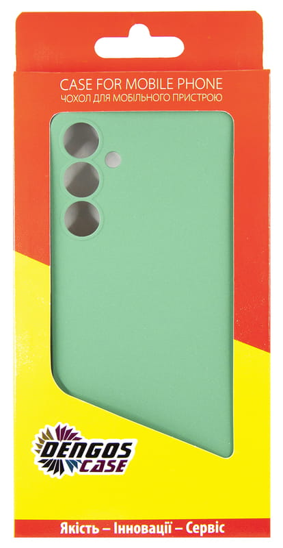Чeхол-накладка Dengos Soft для Samsung Galaxy A25 SM-A256 5G Mint (DG-TPU-SOFT-52)