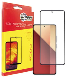 Защитное стекло Dengos для Xiaomi Redmi Note 13 Pro Black Full Glue (TGFG-338)