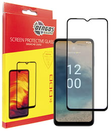 Защитное стекло Dengos для Nokia G22 Black Full Glue (TGFG-307)
