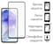 Фото - Защитное стекло Dengos для Samsung Galaxy A55 5G SM-A556 Black Full Glue (DG-TG2P-14) 2шт | click.ua