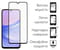 Фото - Защитное стекло Dengos для Samsung Galaxy A15 4G SM-A155 Black Full Glue (DG-TG2P-11) 2шт | click.ua