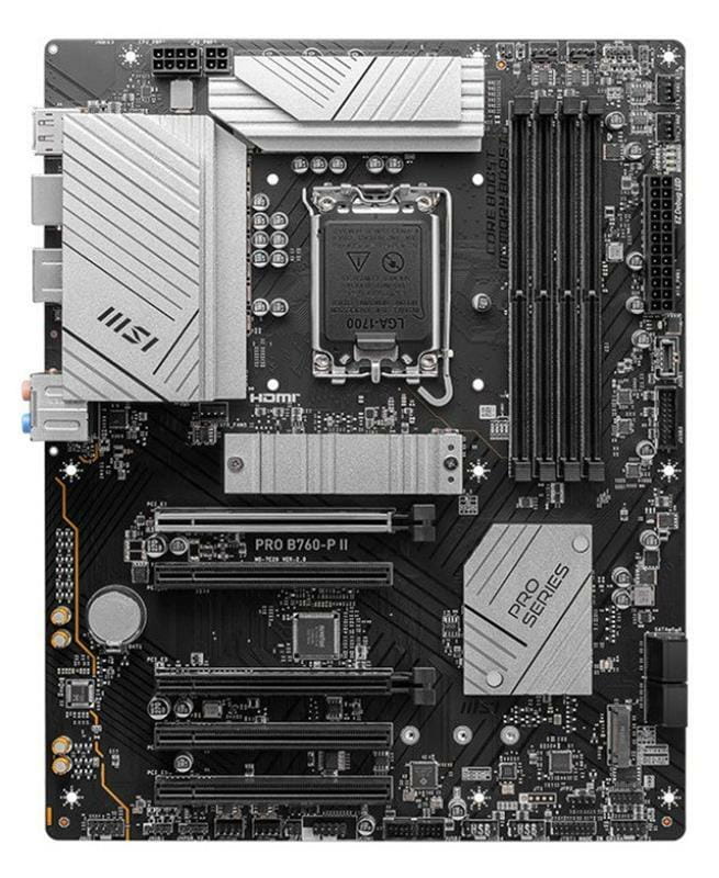 Материнська плата MSI Pro B760-P II Socket 1700