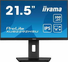 Монитор Iiyama 21.5" XUB2292HSU-B6 IPS Black 100Hz