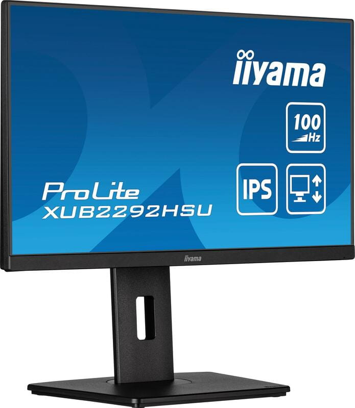 Монітор Iiyama 21.5" XUB2292HSU-B6 IPS Black 100Hz