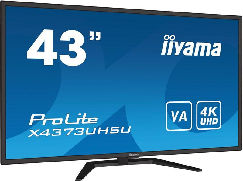 Монитор Iiyama 42.5" X4373UHSU-B1 VA Black