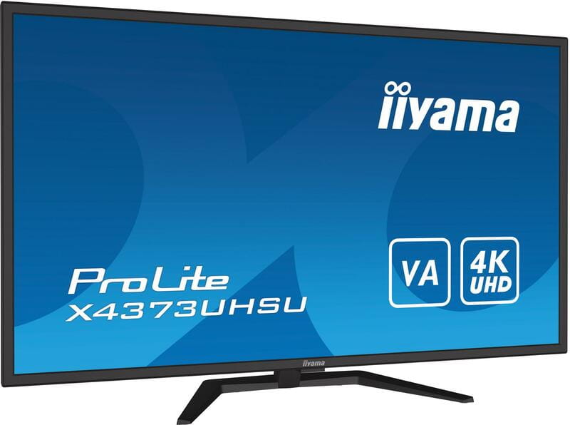 Монитор Iiyama 42.5" X4373UHSU-B1 VA Black
